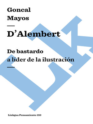cover image of D'Alembert